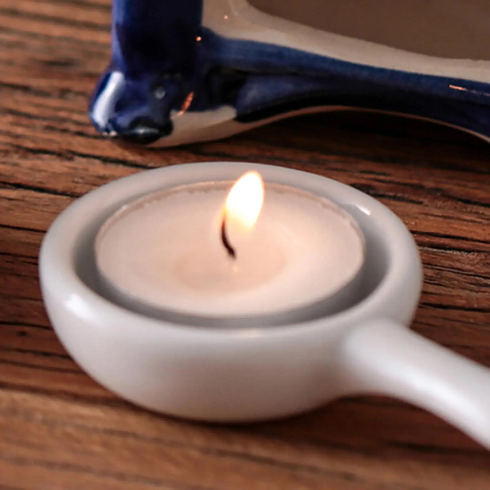 Tabletop Ceramic Aroma Lamp Oil Burner Humidifier Diffuser Pot Room Fragrance for Study Room Office and Spa