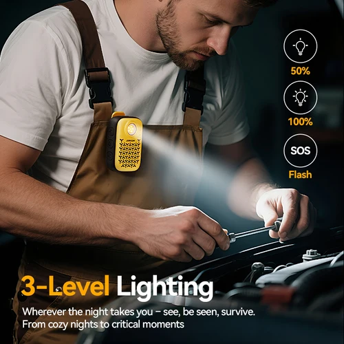 Imagen 2 del producto Joyroom-altavoces magnéticos Bluetooth 5,4, altavoz inalámbrico con Clip, resistente al agua, con sonido limpio ligero/micrófono incorporado ENC