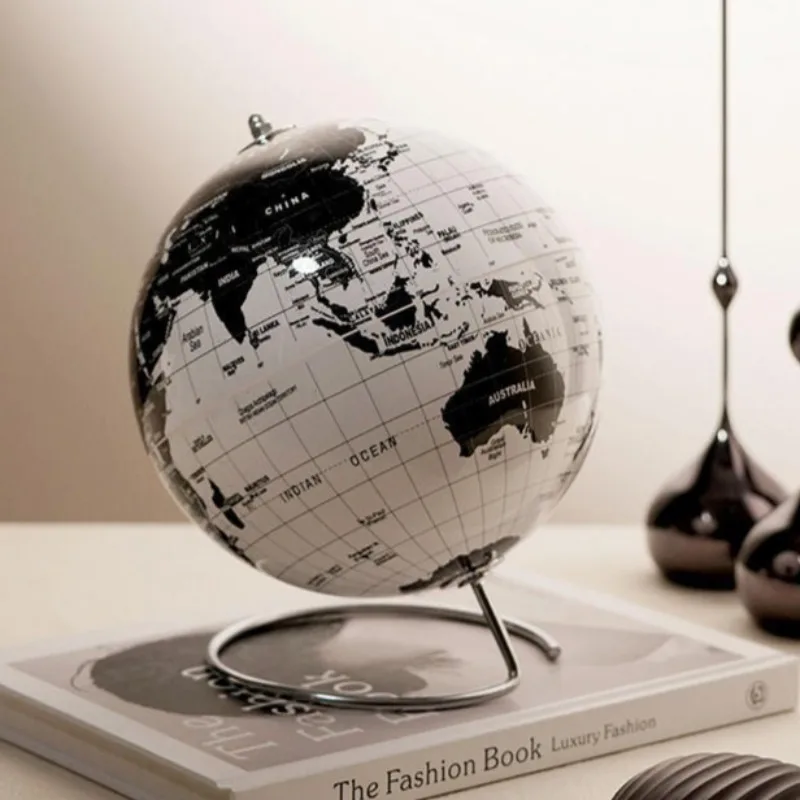 Acrylic Line Globe Creativity Home Decoration Ornament Bedroom Office Desktop Miniatures Modern Desk Accessories Funny Gifts