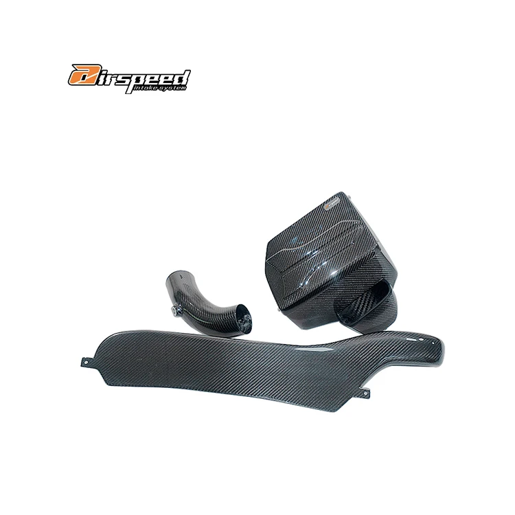 Airspeed Brand Neat and Clear Surface Texture 100% Dry Carbon Fiber Cold Air Intake System For Ford Focus 1.5T