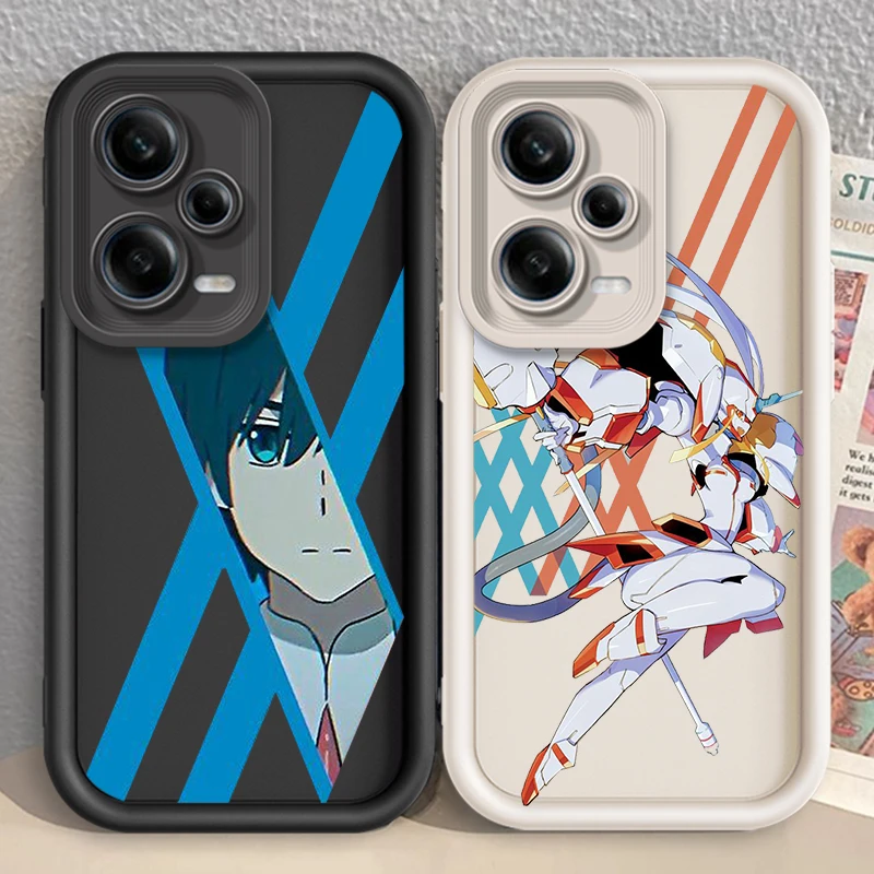 D-Darling In The Franxx Art Anime Eye Ladder For Xiaomi Redmi Note 13 12 12C 11 11S 10 10C 10A 9C 9A Pro 5G Back Phone Case