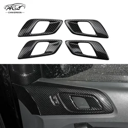 4pcs ABS Carbon Fiber Color Inner Door Open Handle Cover Interior for Mazda BT-50 BT50 2010-2020 Ford Ranger Everest 2015-2021
