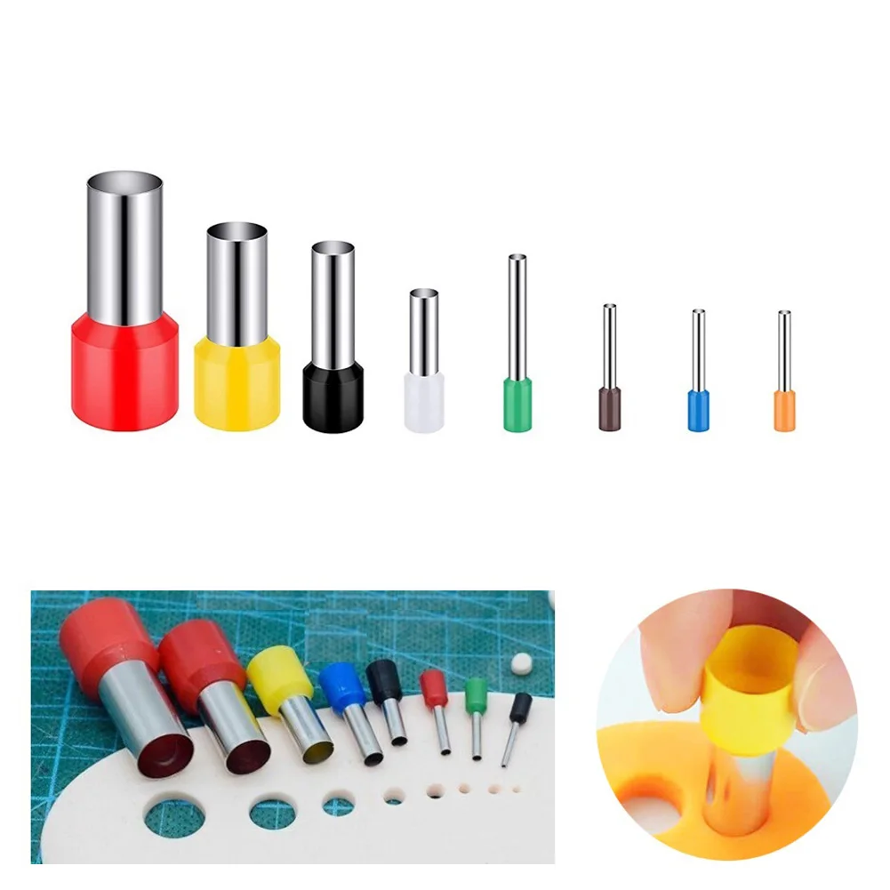 Round Cutter Kit Hole Punch Punch Tool Round Round Make Pottery 1-10.3mm 8pcs Clay Tool Hand Tools Clay Cutters