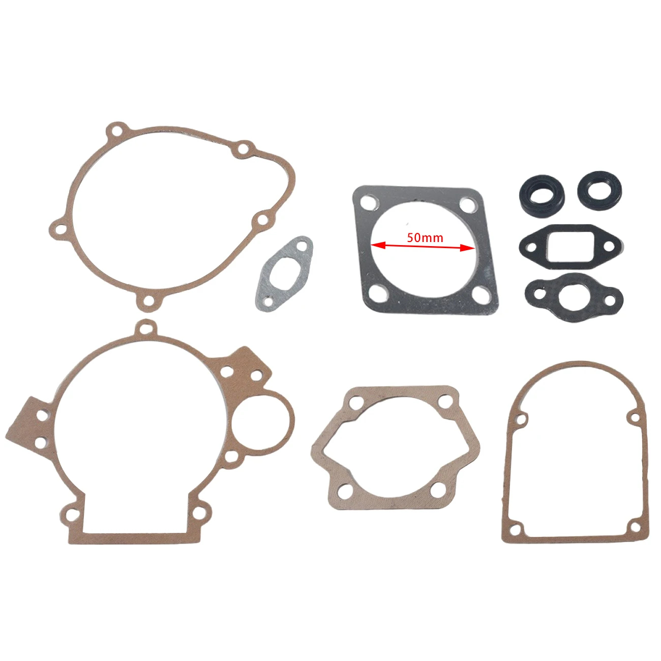 sthus 100CC Gasket Kit Set Fit For Motorized Bicycle Push Bike Motor Engine Part