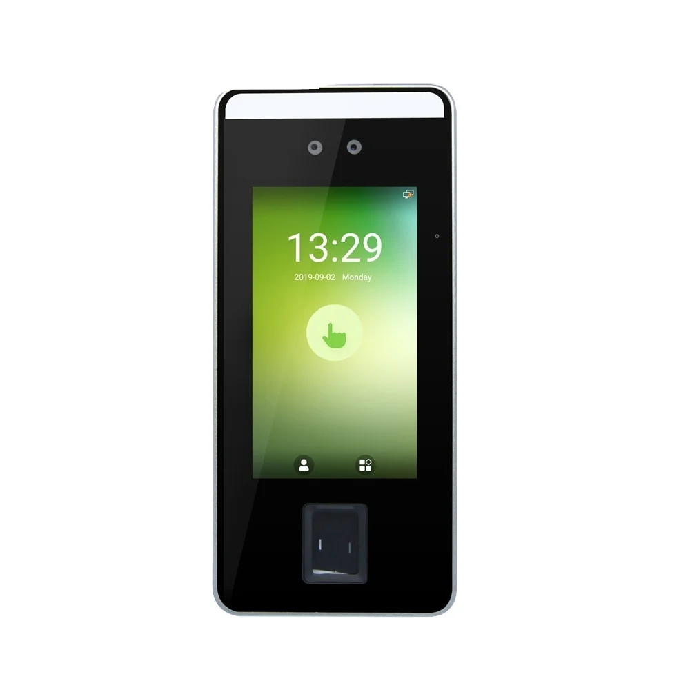 قارئ بصمات الأصابع البيومترية وجهاز التحكم في الوصول للتعرف الديناميكي على الوجه مع واي فاي #1