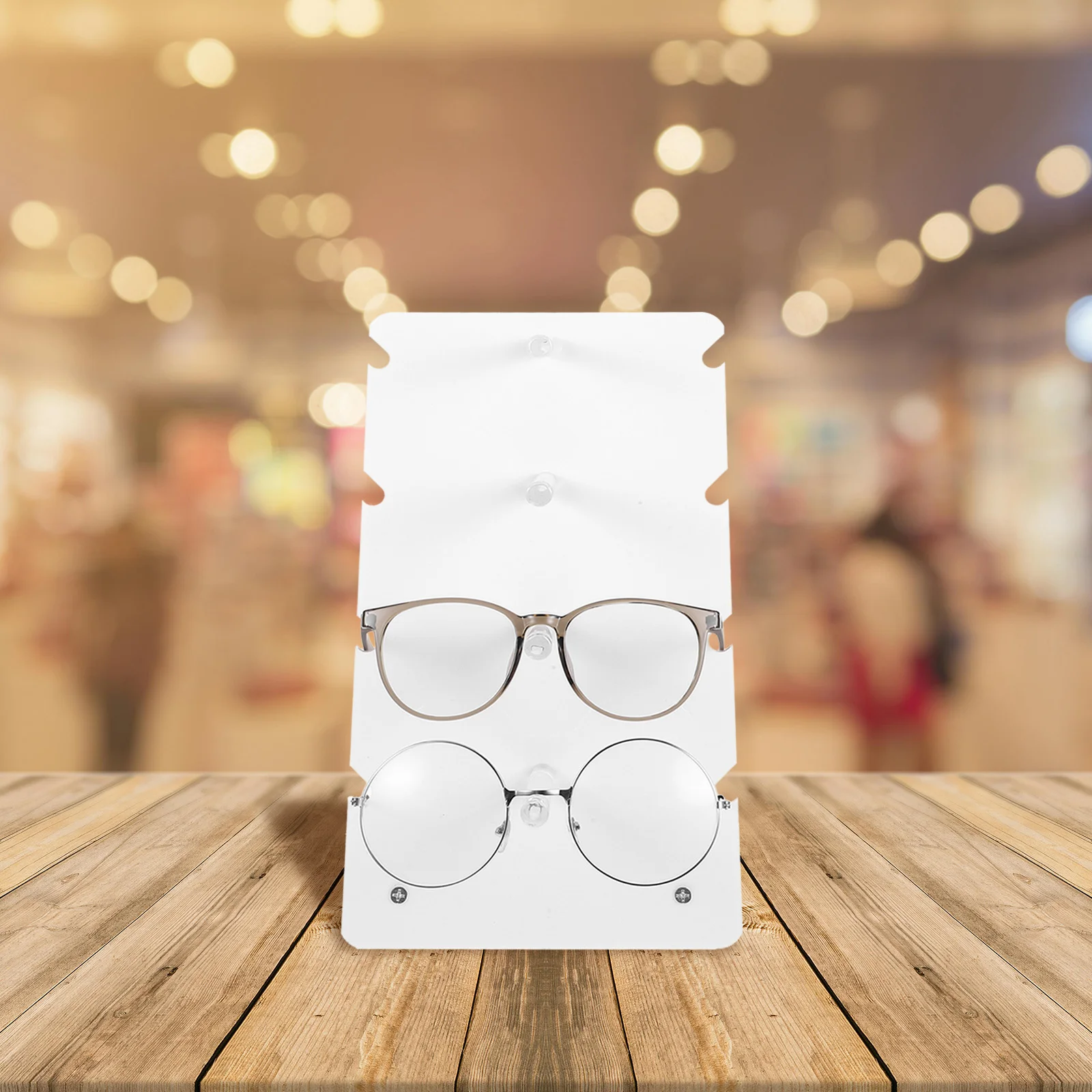 

Glasses Display Rack Creative Storage Plastic Sunglasses Eyewear Stand Organizer Multi-tier Holder