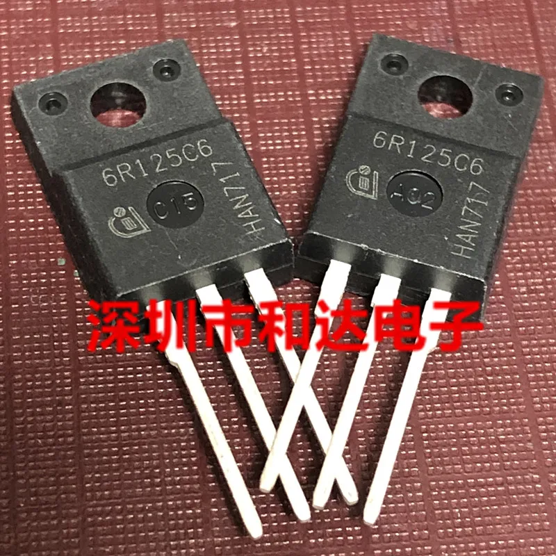 10PCS/Lot IPA60R125C6 6R125C6  TO-220F 650V 89A  100% Inport Original In Stock Ship Fast