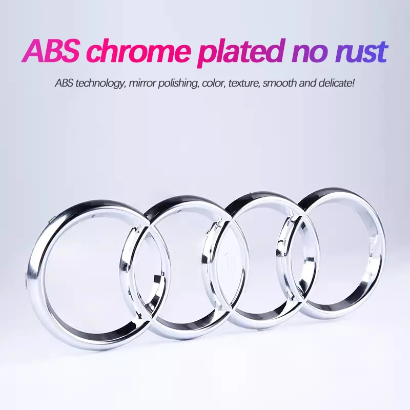 For A4LA6LQ3Q5Q7A3A7A5 Crystal luminous LED logo light dynamic streamer welcome for Audi