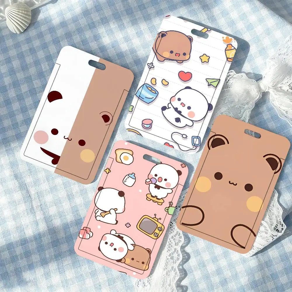 Cartoon Bubu Dudu Lanyard Card Holders Student ID Card Holders Neckband Card Holders Access Control Accessories Gifts