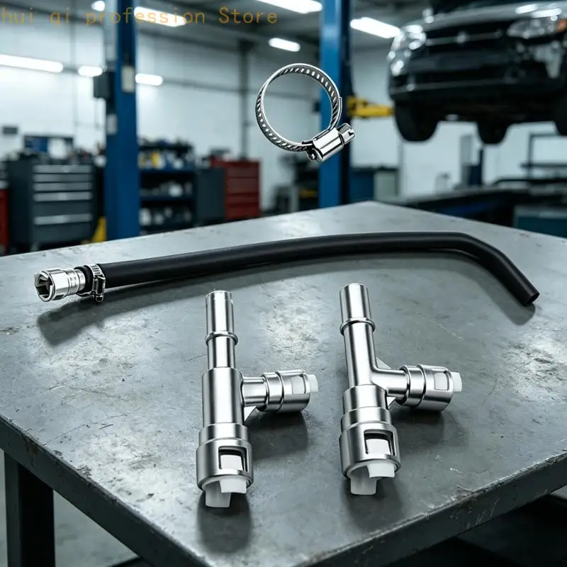 Kühlmittelleitungs-Ersatzsatz mit Metall-T-Stücken für SUV-Service 626-564 15051852 H8WE – Detail 2