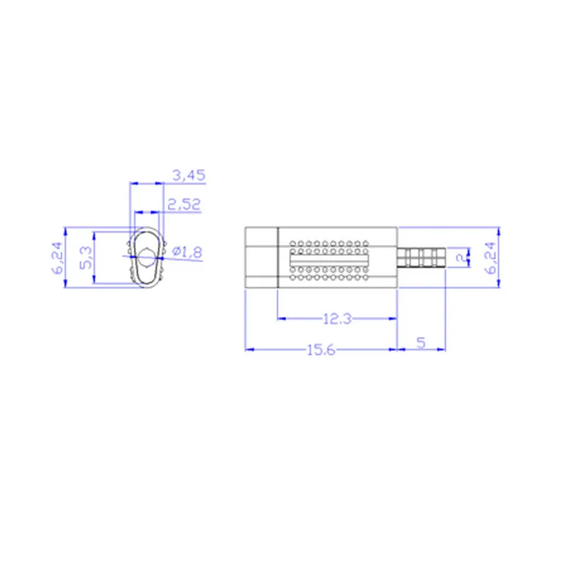 500pcs Dental Lab Dowel Pin Dental Lab Stone Model Work Use Double Twin Master Pins with Sleeves with Pindex