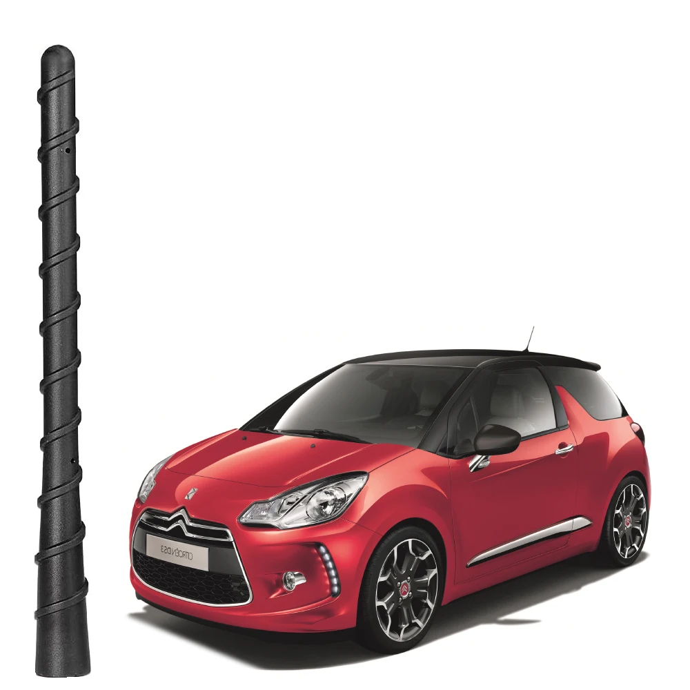 

​7.2-Inch Rubber Car Antenna Fits Citroen Ds3 Am/Fm Roof Mast- Easy Install 2015 2014 2013 2012 2011 2010-2009