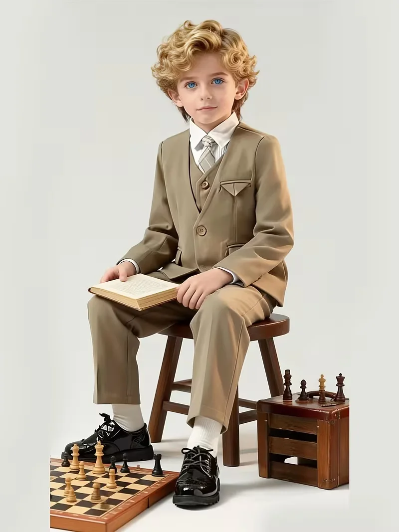 

Детский праздничный костюм для мальчика: наряд для свадьбы, для подружки невесты, для выступления на фортепиано, для ведущего, для выступления с речью