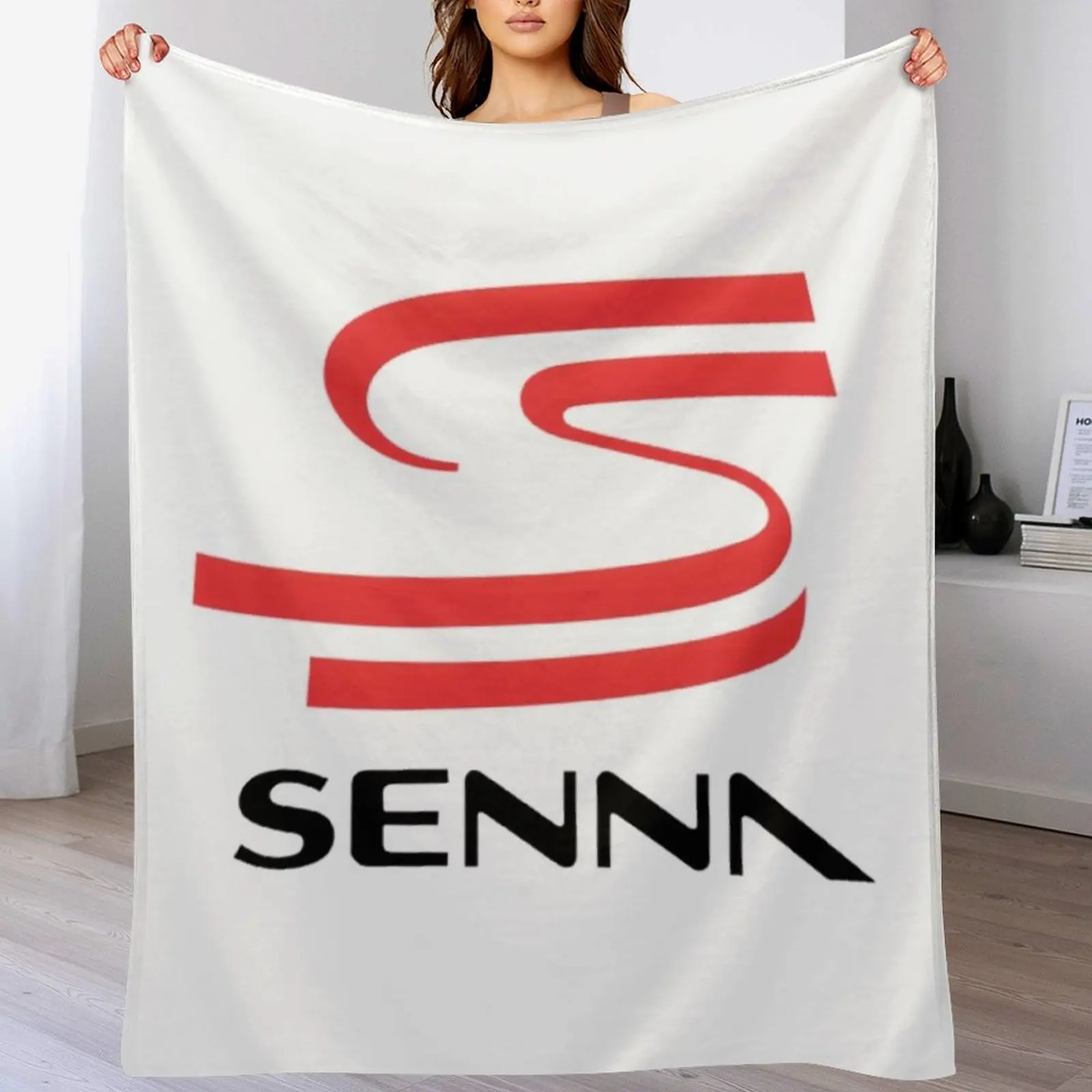 Ayrton Senna Throw Blanket