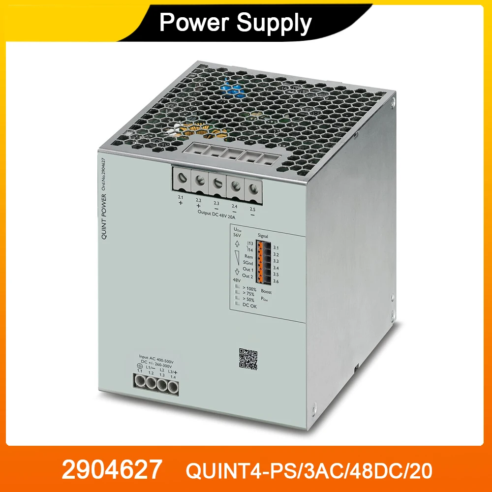 2904627 For Phoenix Power Supply QUINT4-PS/3AC/48DC/20