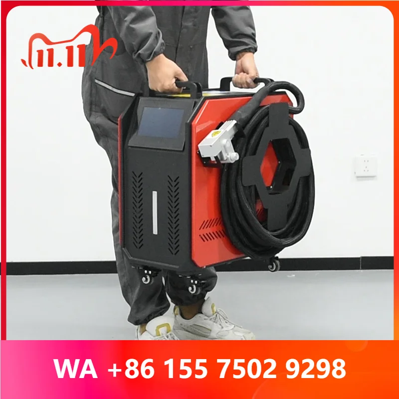 Best Selling Rapid Cleaning Equipment 1500W and 2000W With Air Cooled Head Stainless Construction