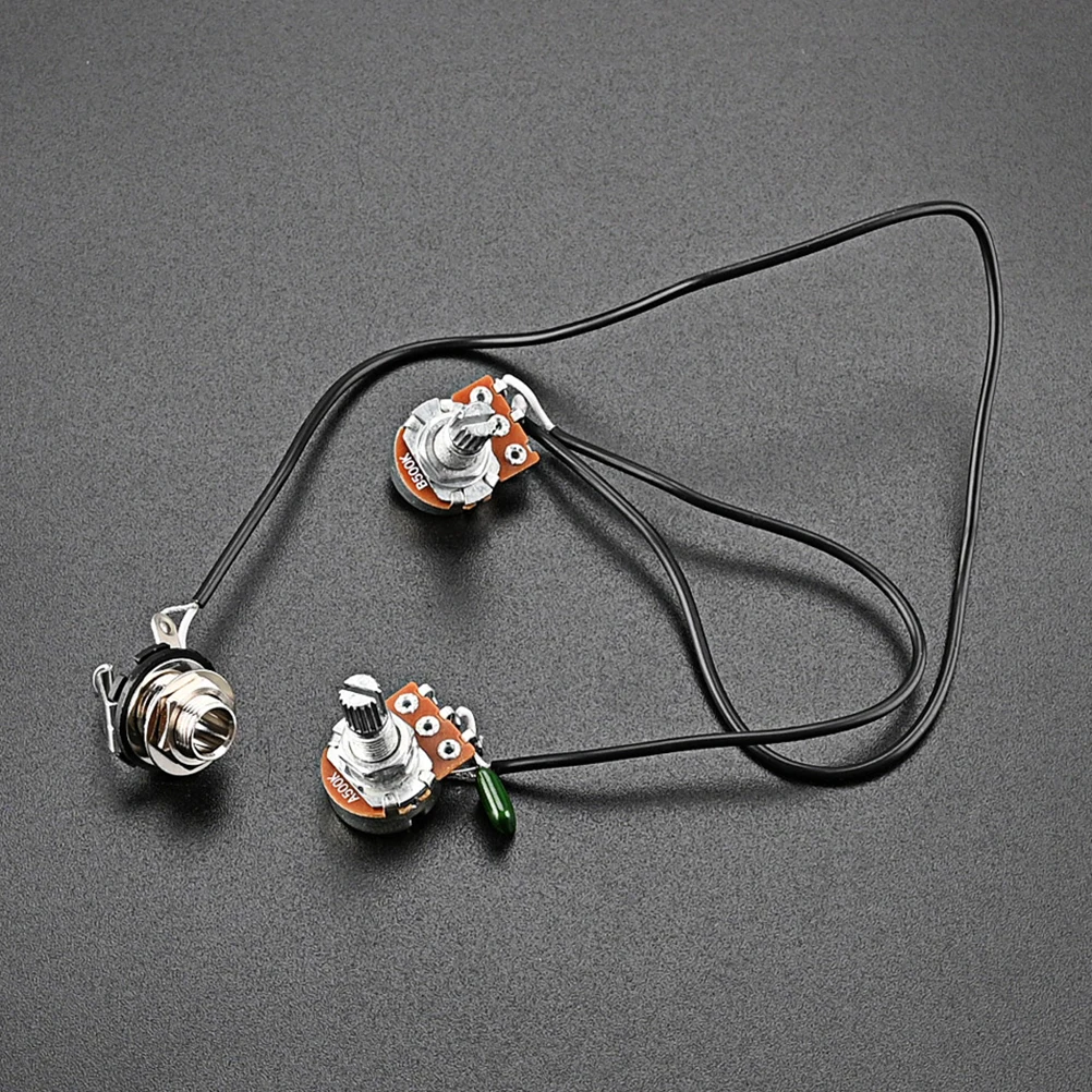 

Guitar Line Parts Potentiometer Harness Durable Supplies Replacement Accessory Electric Guitar Fashion Appearance Lightweight