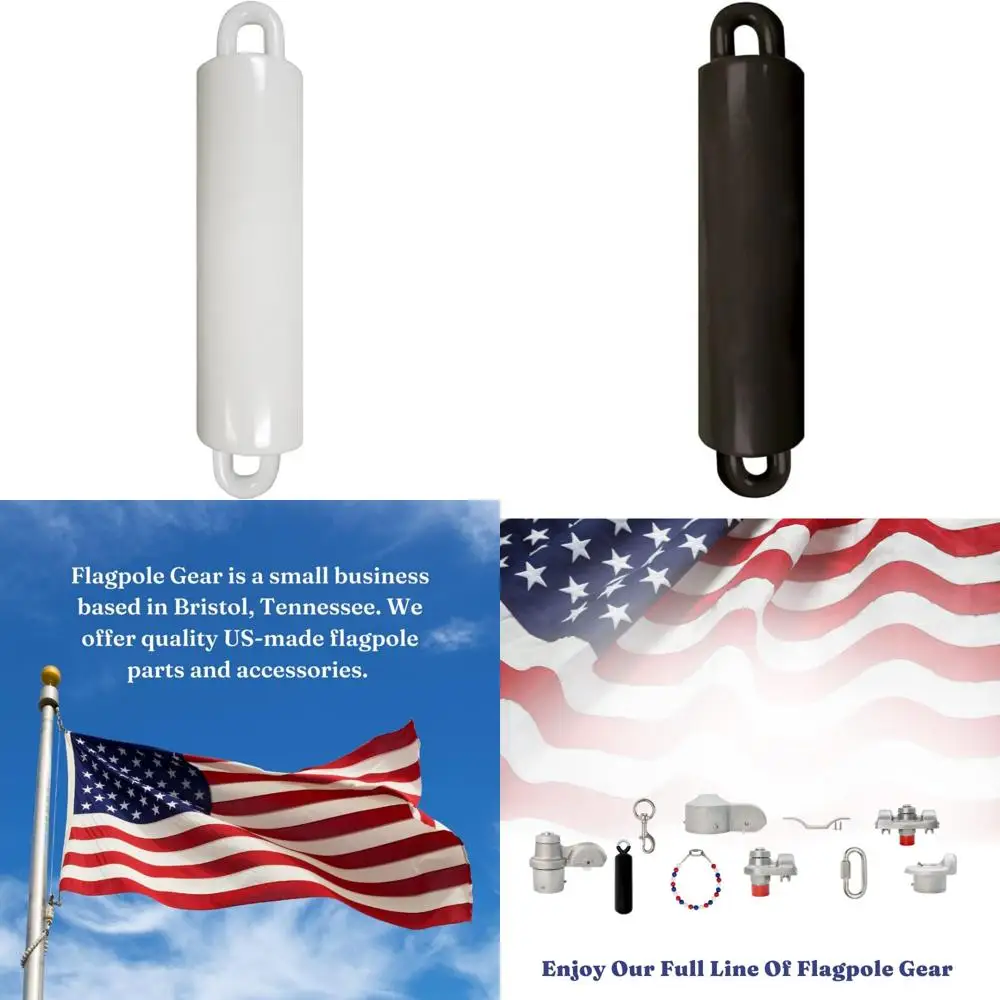 

7-фунтовый белый противовес с двойным болтом для внутренних систем флагштоков Halyard