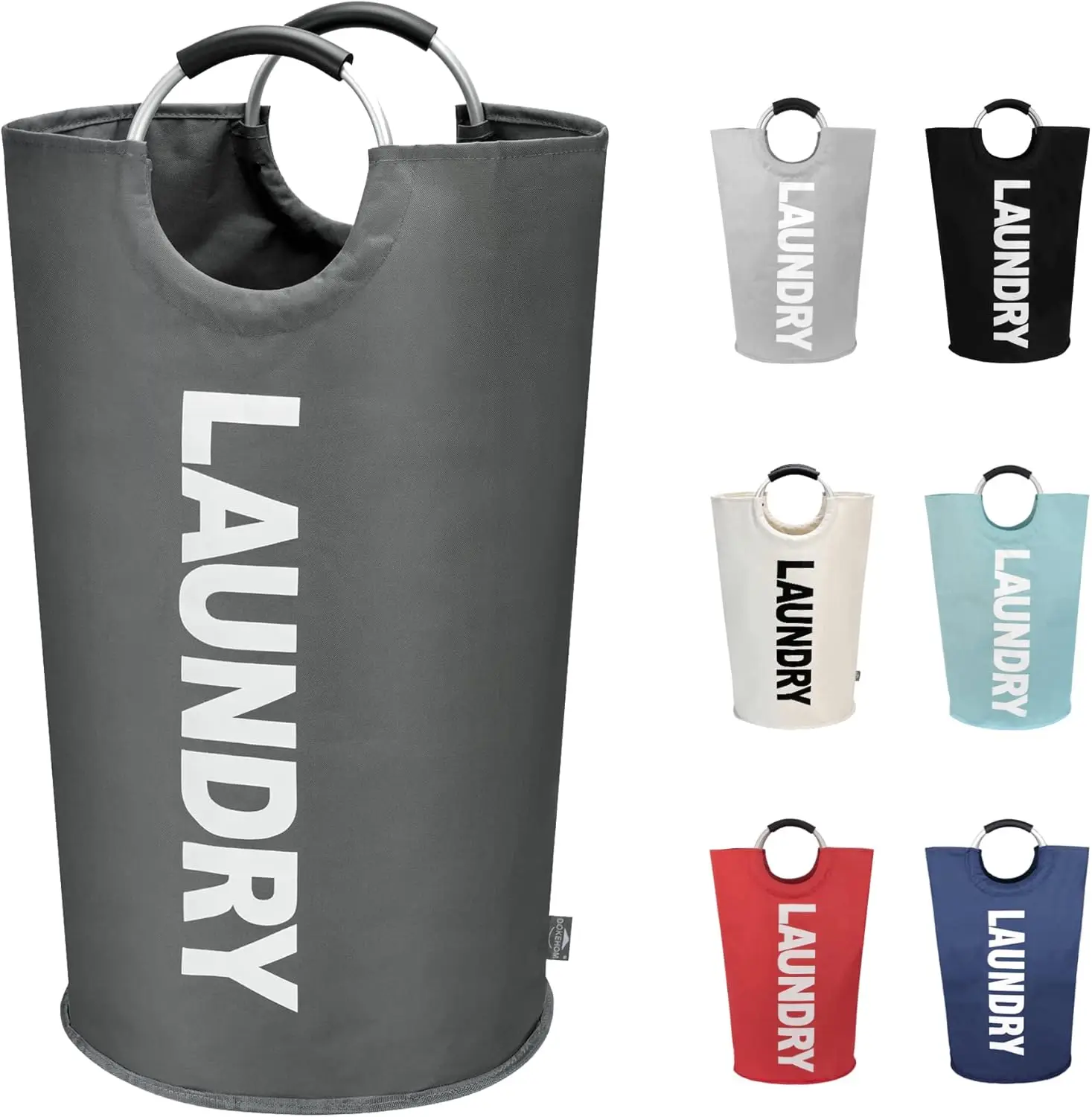 

Большая складная корзина для белья на 90 л с мягкими ручками, складная корзина для одежды для удобного хранения