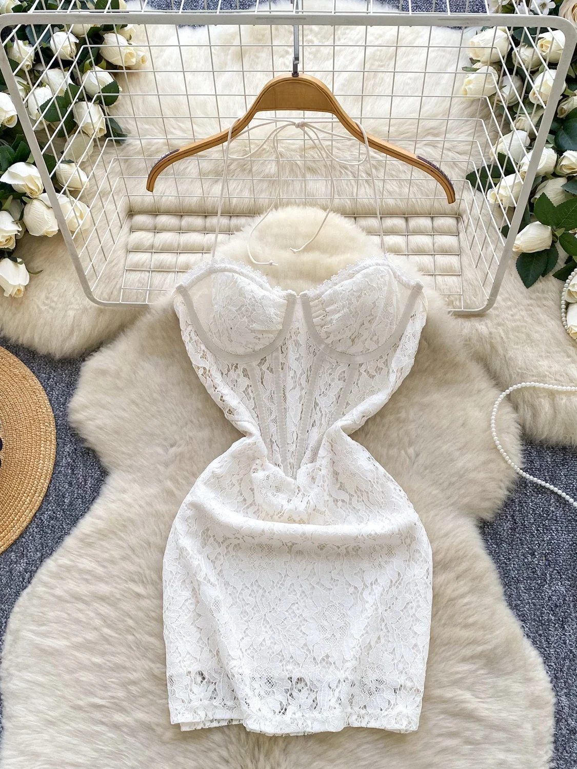 Sexy Kant ter Ne Bodycon Dr Dames Zomer Faion Hoge Taille Polyestervezel A-lijn Rok Sle Ci Pendelen Dr