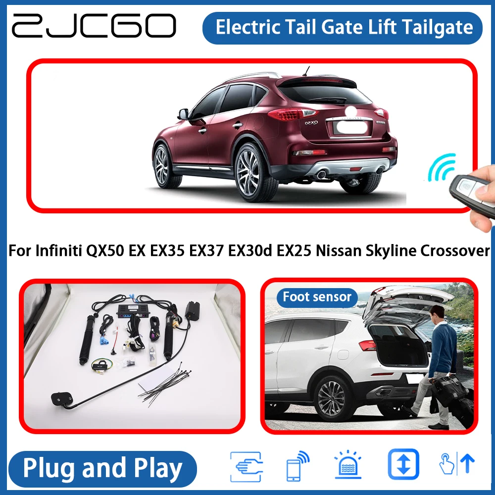 for Infiniti QX50 EX EX35 EX37 EX30d EX25 Nissan Skyline Crossover Powered Tailgate Power Liftgate Electric Tail Gate Lift