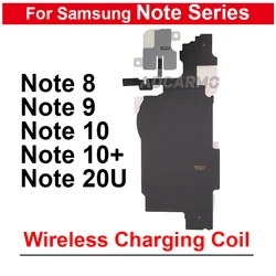 For Samsung Galaxy Note 8 9 10 Plus 20Ultra Wireless Charging Induction Coil NFC Module Flex Cable Replacement Parts