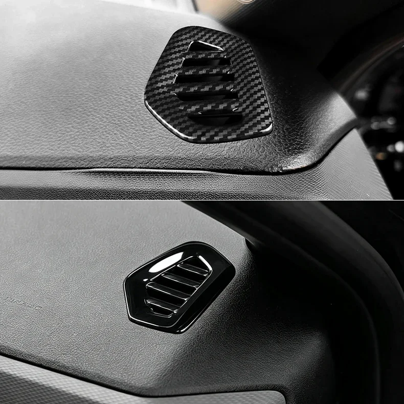 Linke und rechte Lüftungsöffnungen für das Armaturenbrett des Dacia Duster 3 Bigster 2024-2027, Dekorations- und Schutz-Zubehör für den Innenraum. – Detail 8