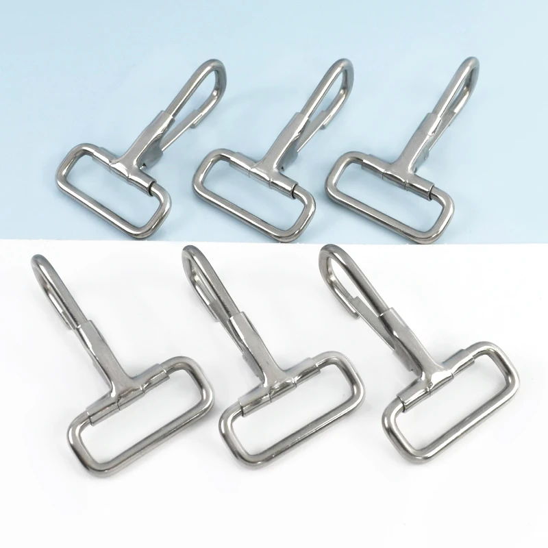 

28mm 4/10Pcs Stainless Steel Rotating Lobster Buckle Ribbon Connect Buckles Spring Clasp Bag Clip Keychain Hook DIY Accessories