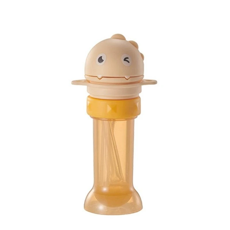

Baby Straw Water Bottle with Straw Portable Bottle Cover Sip Straw Lid