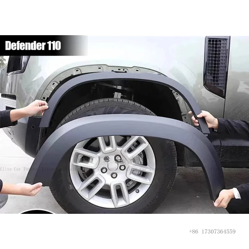 Hot Selling Multicolor ABS Widen Car Wheel Eyebrow Wheel Archs for  Defender 110