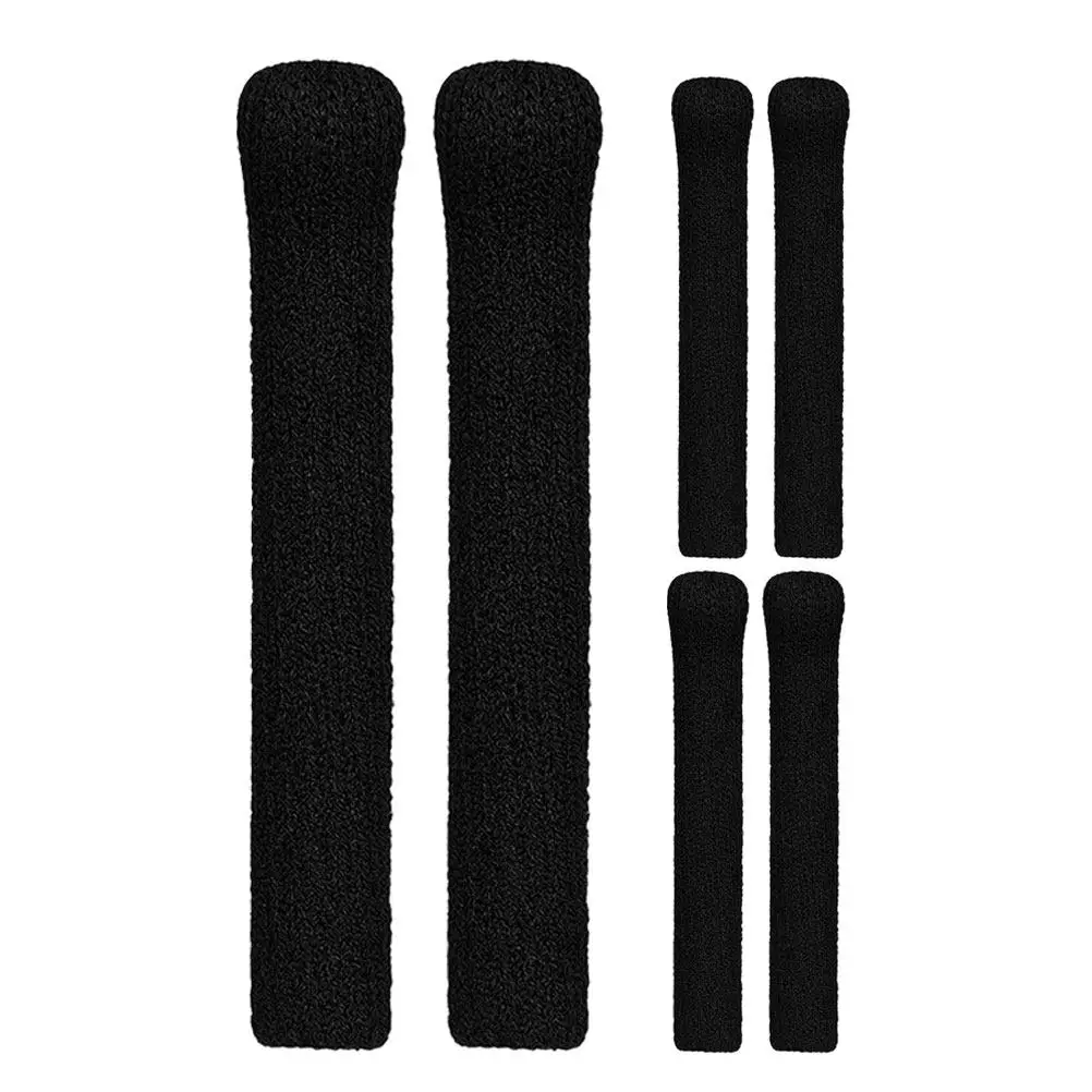 

3Pairs Anti-Slip Knitted Eyeglass Temple Sleeves Soft Comfortable Ear Protectors for Glasses Grips Cushion Padding Retainer
