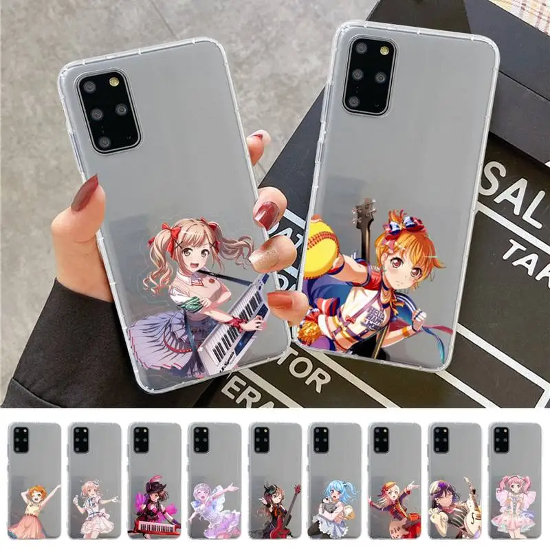 MaiYaCa Bang Dream Phone Case For Samsung A 10 20 30 50s 70 51 52 71 4g 12 31 21 31 S 20 21 plus Ultra