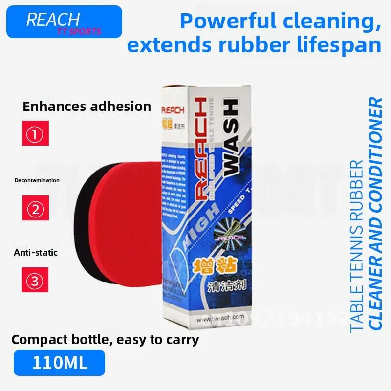 

Special Table Tennis Racket Cleaning Agent Rubber Maintenance Spray Decontamination Tackifying for Ping Pong Accessories