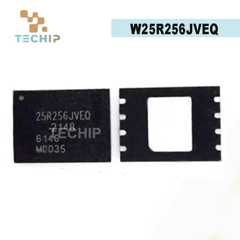 100% New W25R256JVEQ 25R256JVEQ 25R256JVEN W25R256JVEIN QFN IC Chip