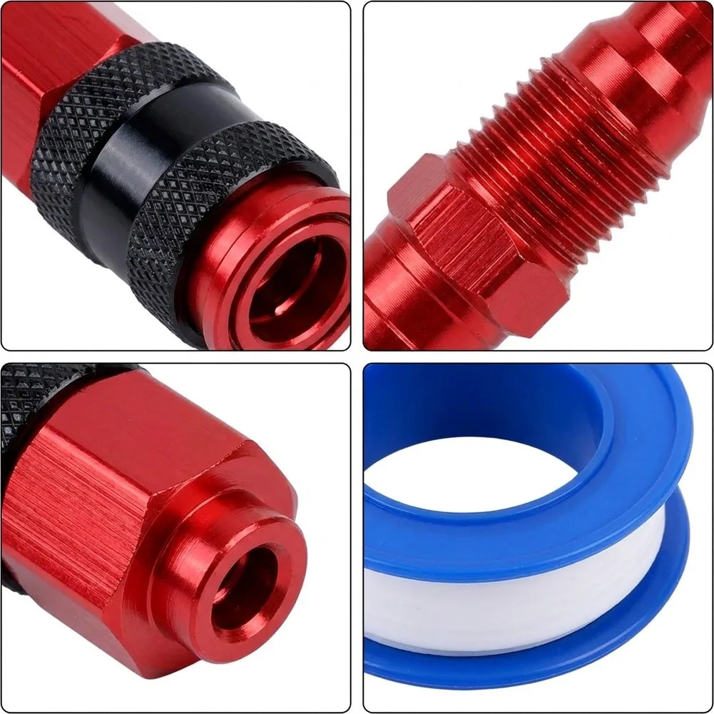 15 Piece 1/4 NPT Aluminum Quick Connect Air Couplers for For pneumatic Tools Air Compressors and Industrial Air Connection