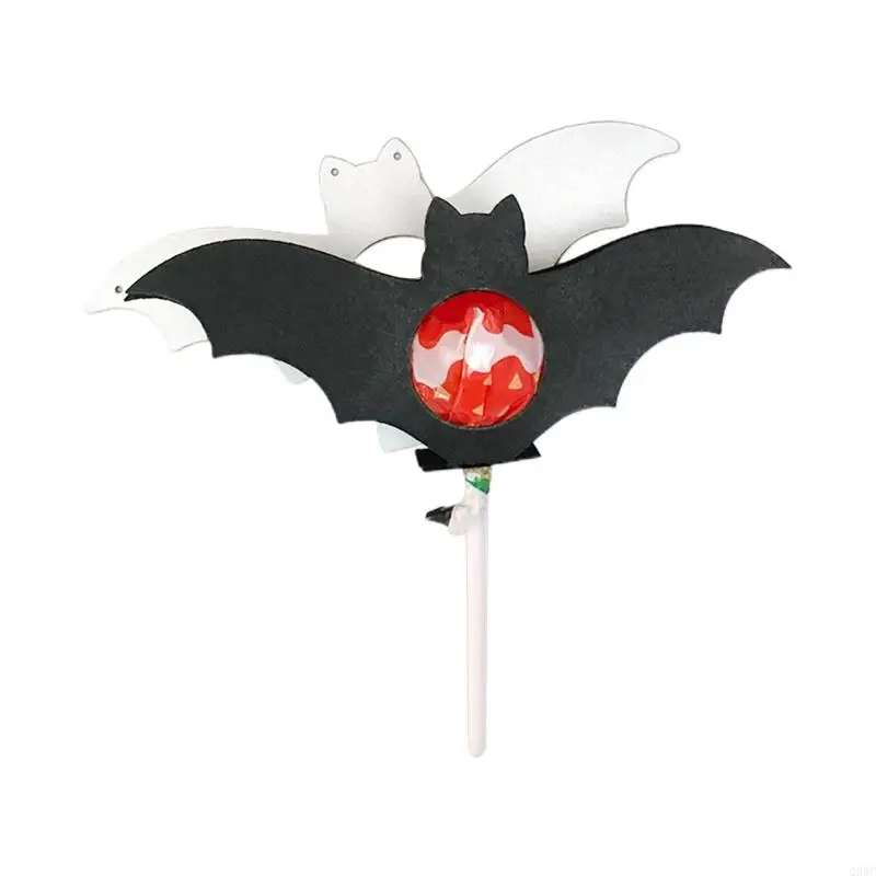 

Halloween Bat Lollipop Holder Metal Cutting Dies DIY Stamps Crafts Template Mold Stencils for Embossing Scrapbooking Q5WC