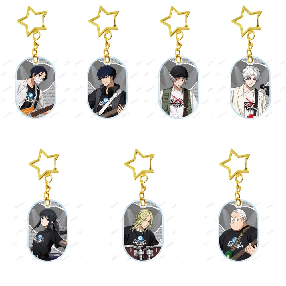 6cm Anime SAKAMOTO DAYS Acrylic Stand Keychain Cosplay Characters Ornament Accessories Christmas Collection Gift