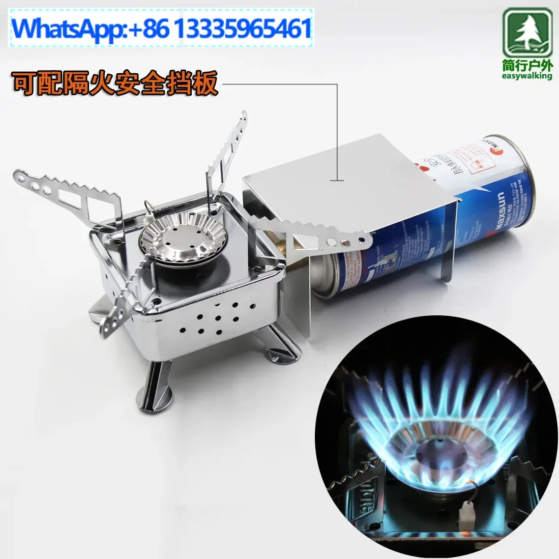 

Foldable Mini Cassette Camping Outdoor Tea Cooking Gas Stove Picnic Portable