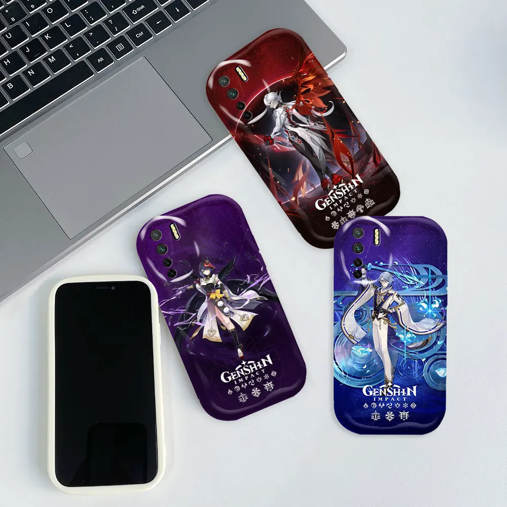 

Game Genshin Impact 3D Wave Phone Case For OPPO A98 A94 A93 A92 A79 A78 A76 A74 A60 A58 A57 A55 A54 A53 A38 A31 Cover Funda Case