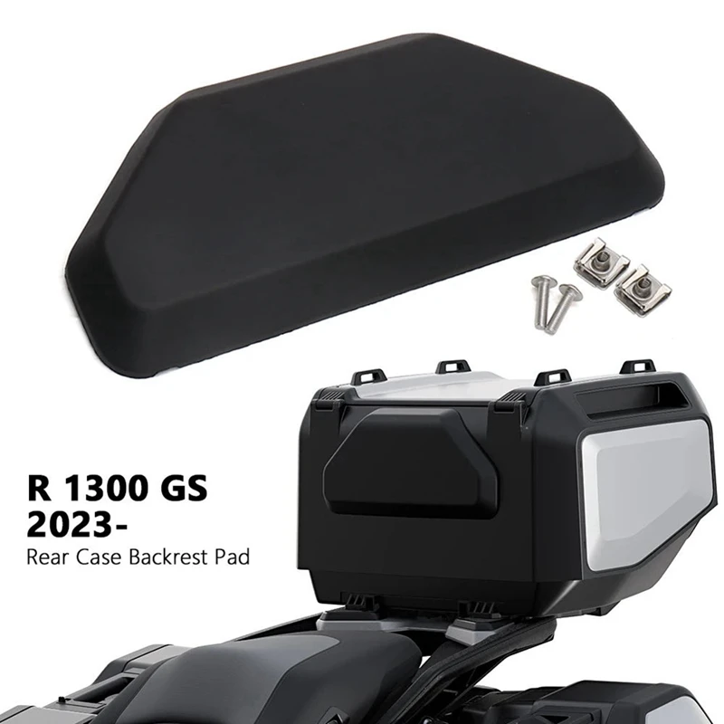 Motorcycle Passenger Backrest Back Pad Shockproof Rear Top Case Box Luggage Cushion For BMW R1300GS R 1300 GS 2023 2024