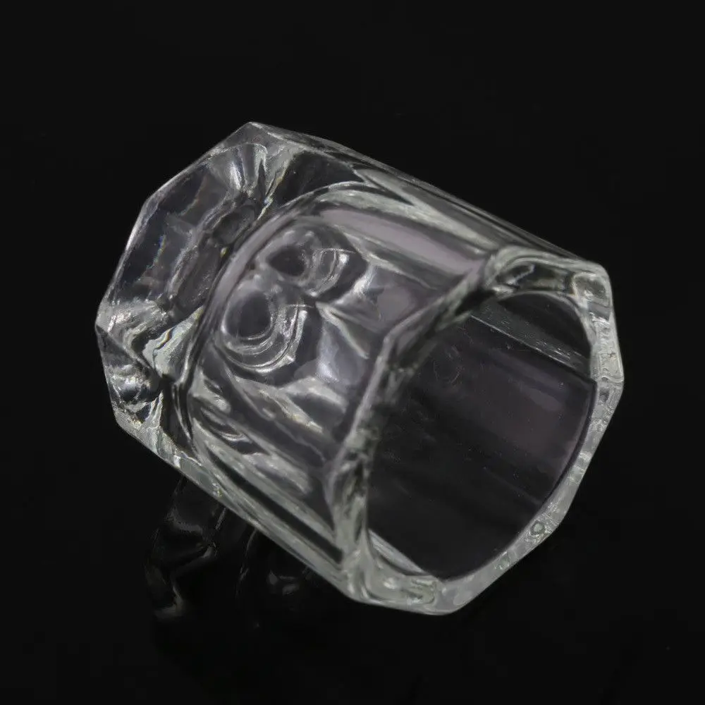 

Manicure Tools Acrylic Powder Bowl Nail Art Accessories Acrylic Dappen Dish Cup Nail Art Tools Crystal Glass Cup Liquid Cup