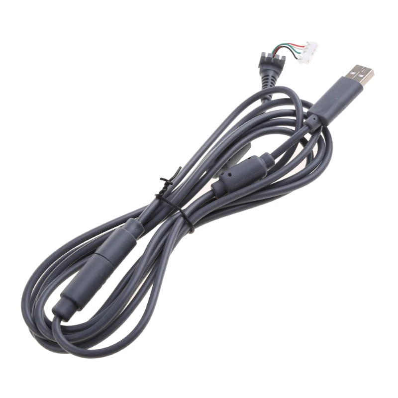 XD99 USB 4 Pin Interface Cable For Cable Cord Cable +Breakaway Adapter For  Wired Controller Replacement for Grey Blac