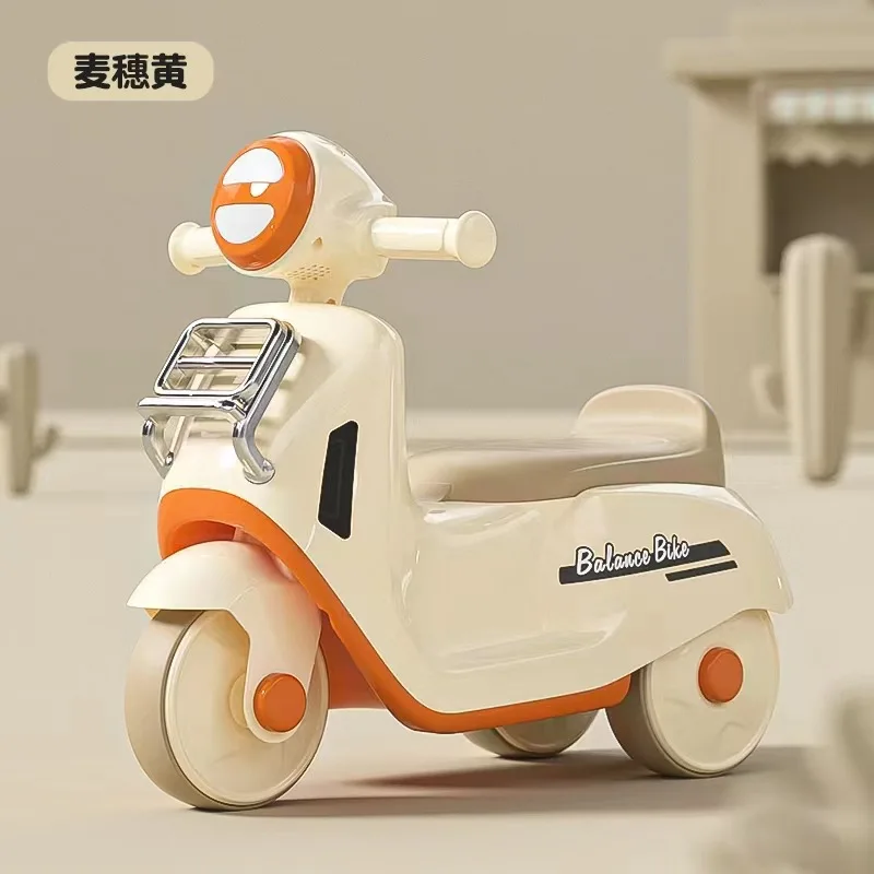 New Mulan balance car, boys and girls walker, three-wheeled scooter, baby birthday gift, gift for