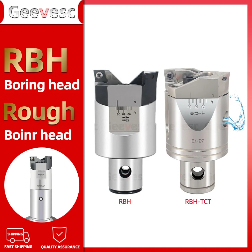 Regulowana głowica dwustronna RBH 25-33 32-42 40-55 68-92 BT30 BT40 SK40 MT2 MT3 MT4 RBH LBK Głowica wytaczarska gruboziarnista Narzędzie wytaczarskie z podwójnym bitem