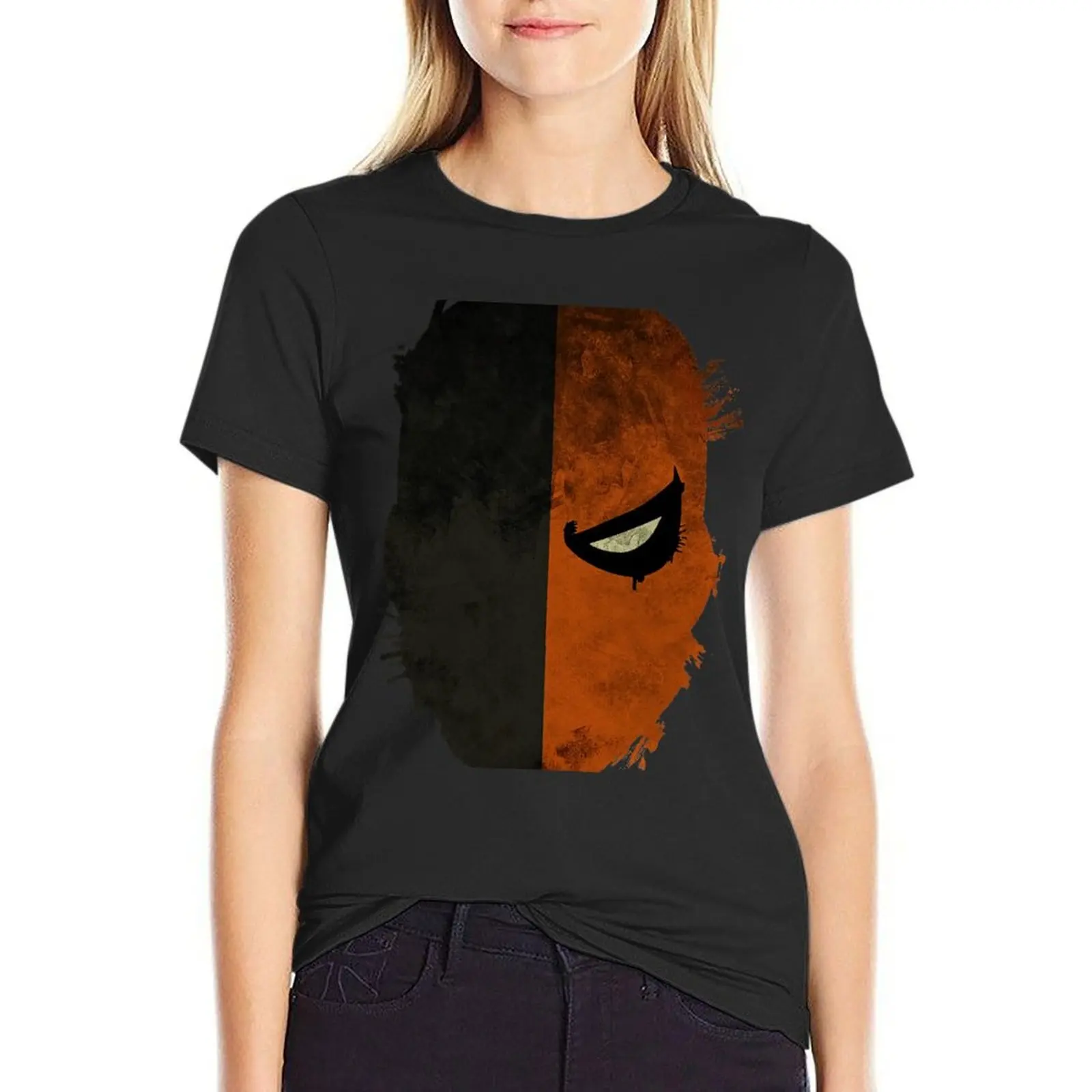 Deathstroke T-Shirt lady clothes female Aesthetic clothing graphic t-shirts for Women