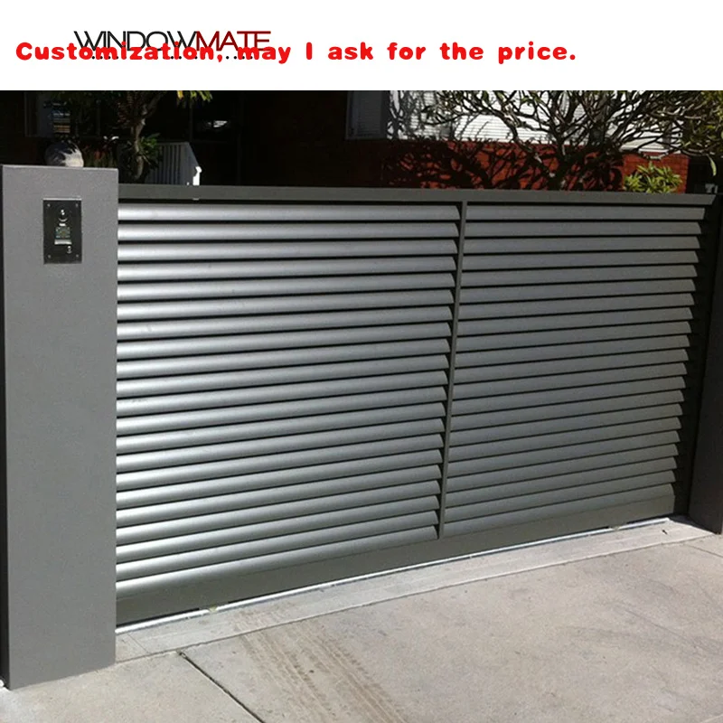 

на заказ.Алюминиевые жалюзи для современного дома и заборы