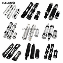 Foot Pegs Motorcycle Footrest Gear Shifter Peg Nail Kit For Harley Sportster XL Dyna Softail Fat Boy Breakout Touring Road King