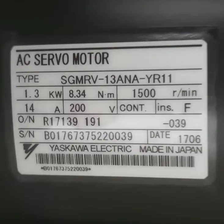 

Серводвигатель SGMRV-13ANA-YR11 Совершенно новый, в наличии, SGMRV 13ANA YR11