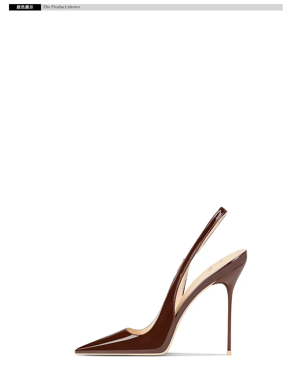 Autumn New Elegant Toe Shoes with White Pointed Toes and Slim Heels, Women's Gentle and Versatile, Showing Off Their Temperament