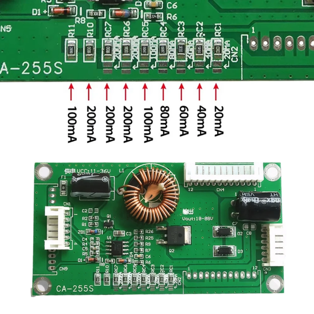 2025 New CA-255S Universal LED LCD TV Backlight Board – 10-48 Inch, Constant Current Boost Driver Inverter, Step Up Power Module
